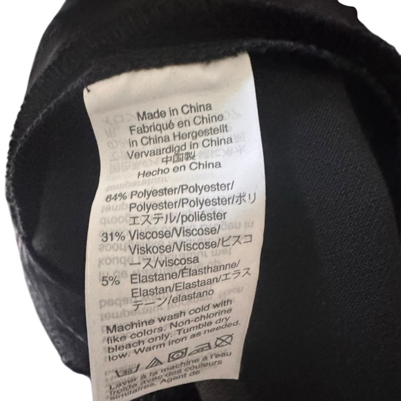 J.Crew - NWT Cameron Pant in Four-Season Stretch Black Sz 4 - Picture 9 of 9